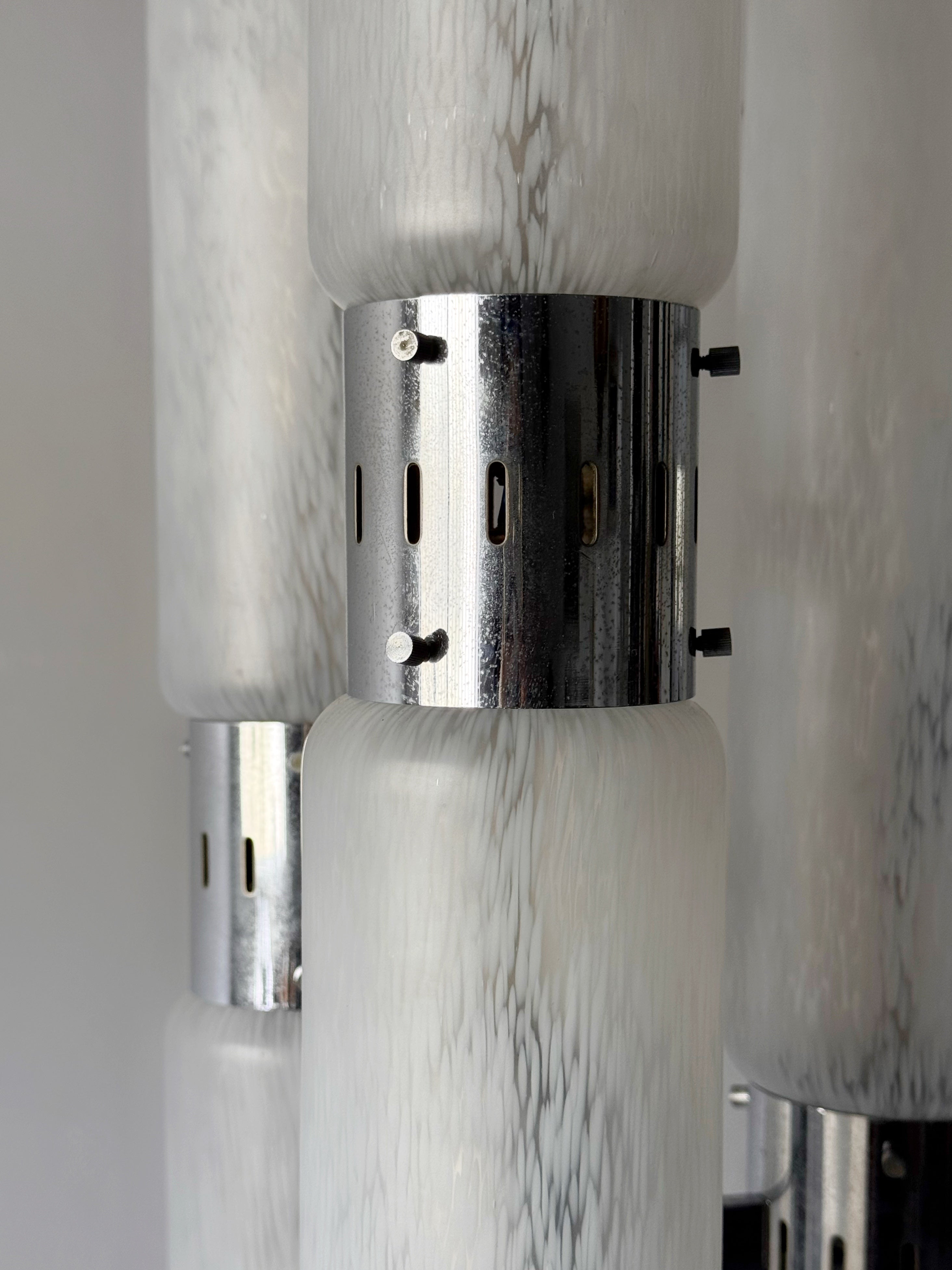 Murano Glass Floor Lamp by Aldo Nason for Mazzega, Italy 1970