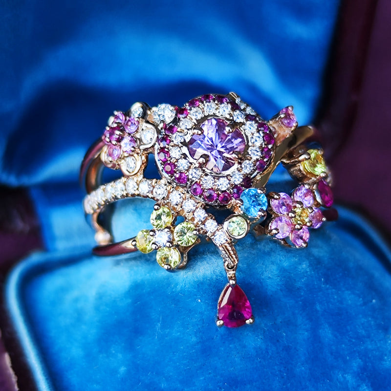 天然ルビー 天然サファイア 天然パライバトルマリン 天然ダイヤモンド