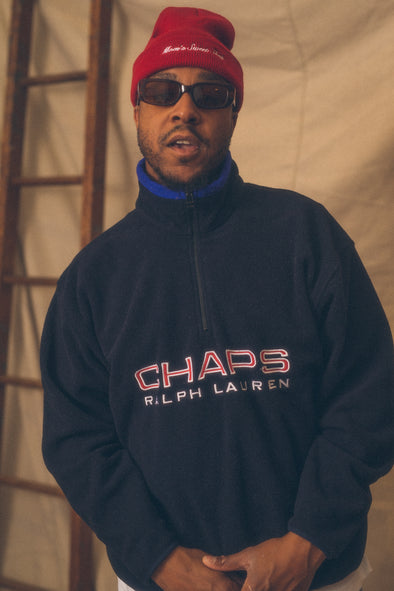 Vintage 90's Chaps by Ralph Lauren Fleece- Navy – Mom's Sweet Shop