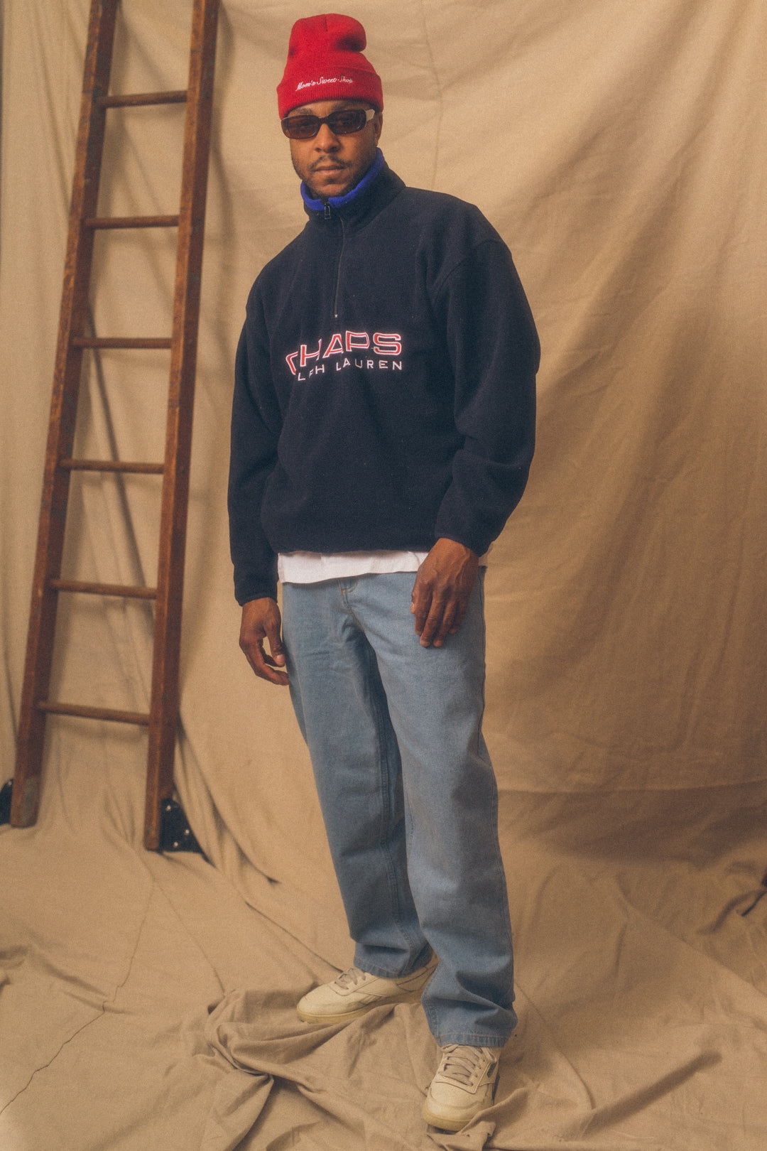 Vintage 90's Chaps by Ralph Lauren Fleece- Navy – Mom's Sweet Shop