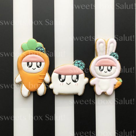 SEVENTEENキャラクターのアイシングクッキー | sweets box Salut!