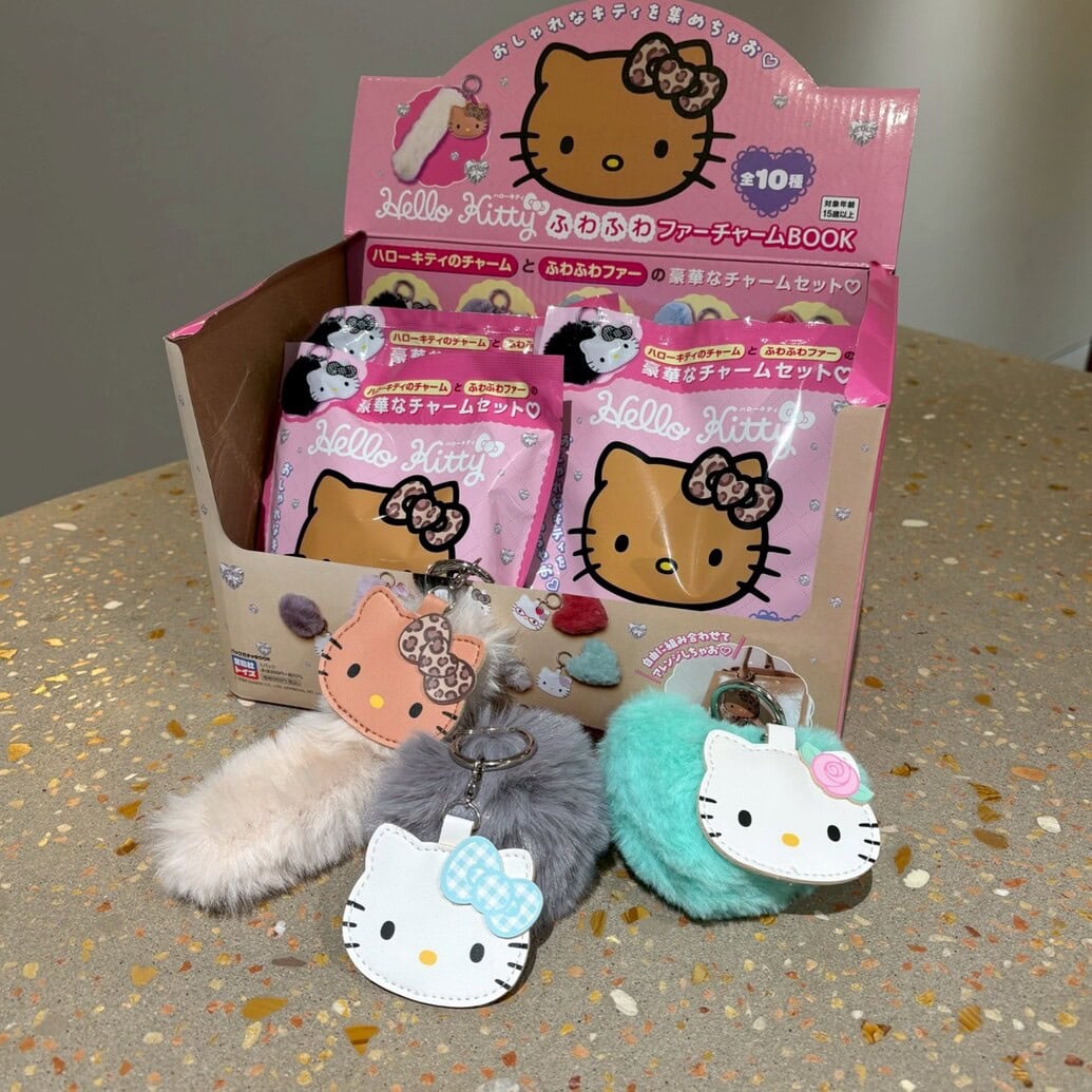 付録レビュー】ネットでは即完売！「ハローキティ」の豪華ファー