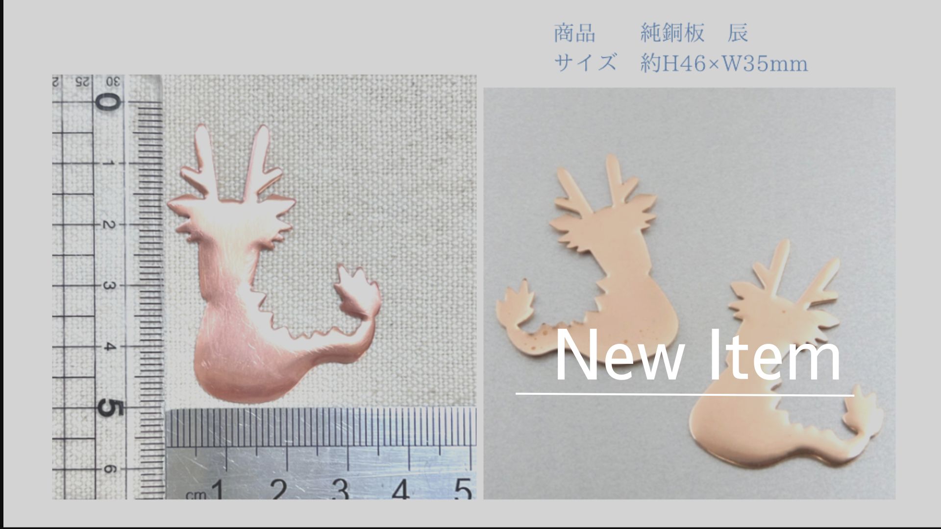 新作銅板 辰 七宝焼き | Switch .T