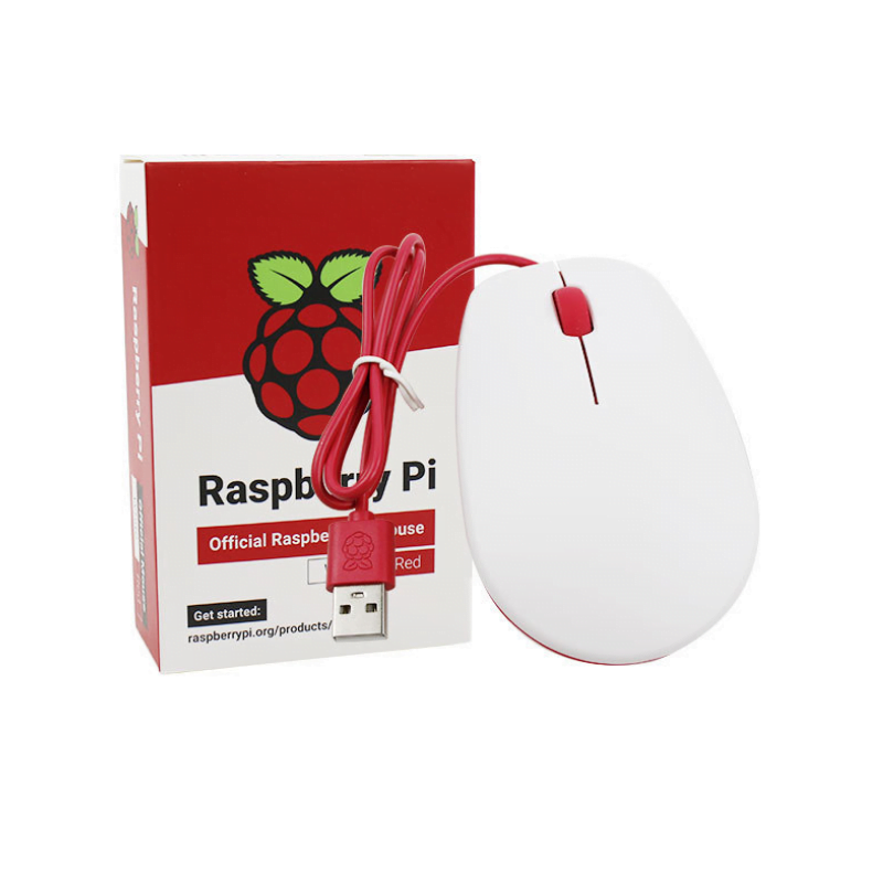 Raspberry Pi Mouse (Red/White) – Swift Berry