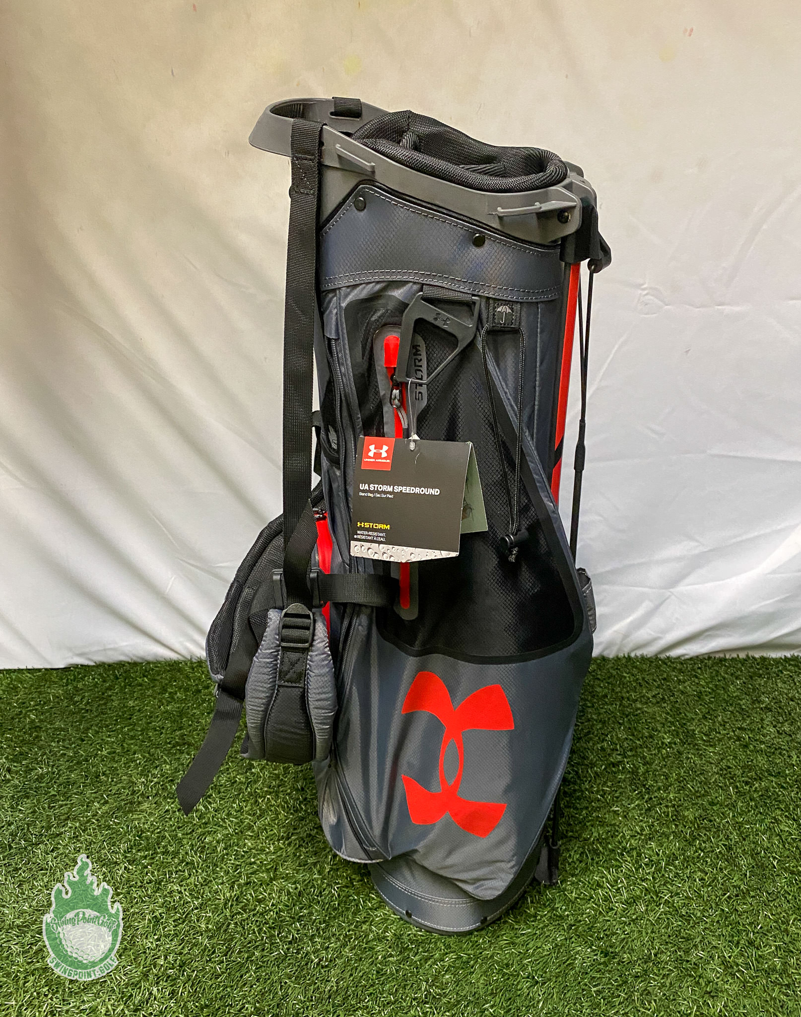 New Under Armour Sun Mountain Storm Speedround Golf Stand Bag 4