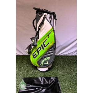 Used Callaway Epic Flash Stand Golf Cart Carry Bag 4-Way Bag with