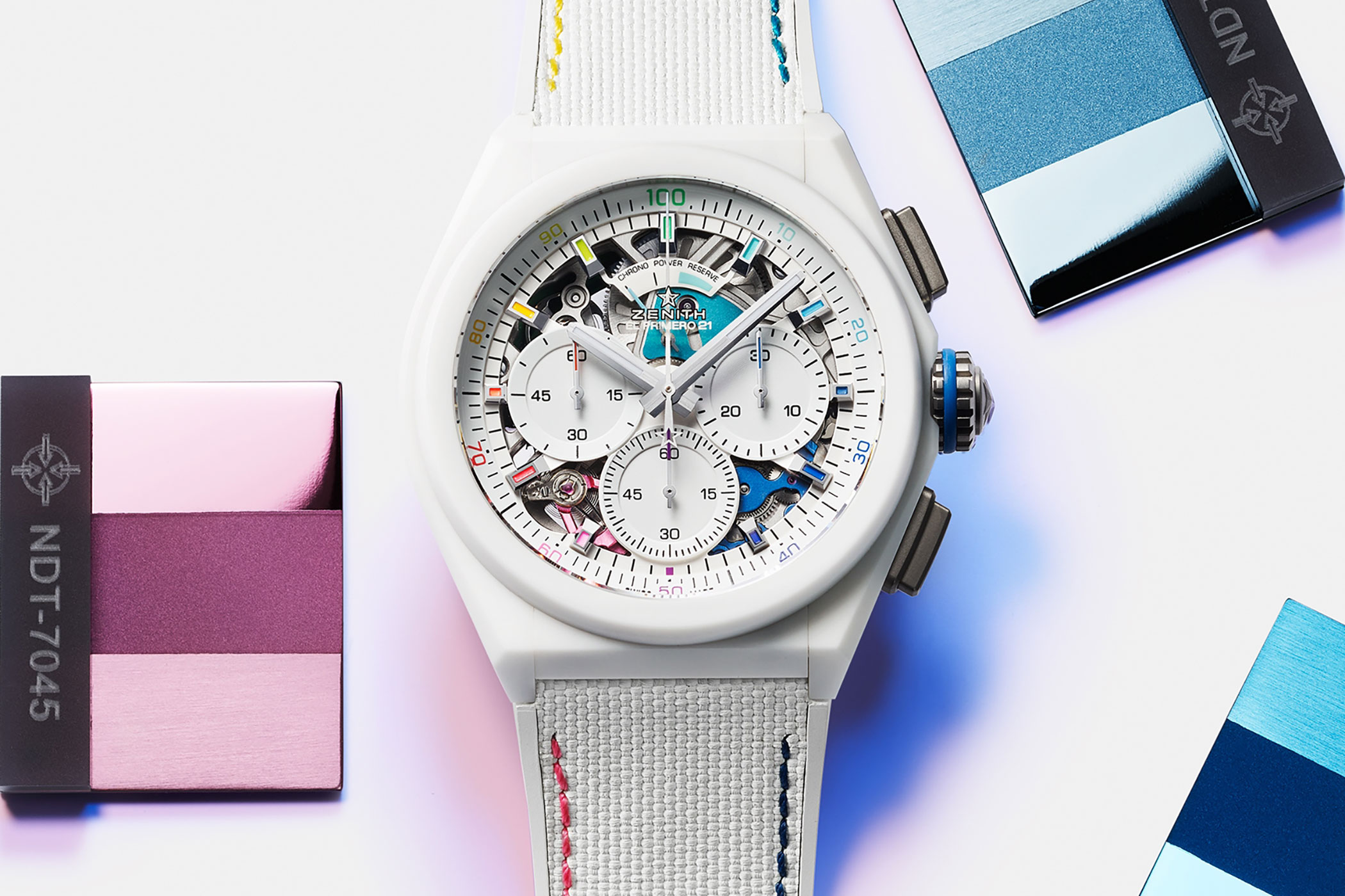 A Splash of Colour: Zenith DEFY 21 Chroma II - Swisswatches Magazine