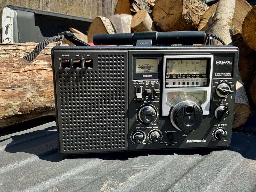 A trusted companion: The Panasonic RF-2200 never lets me down