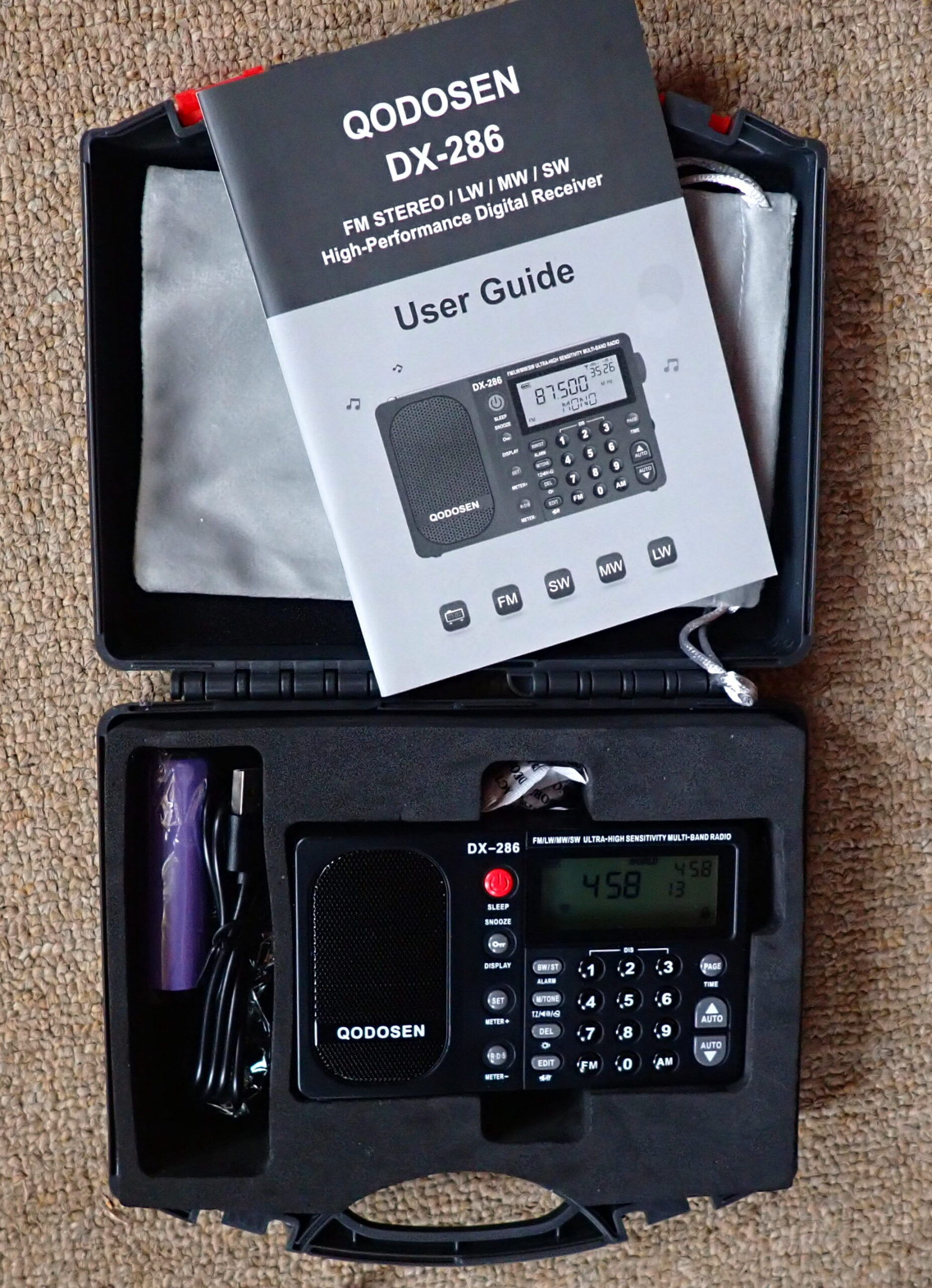 Qodosen DX-286 First Impressions | The SWLing Post