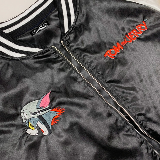 CDJapan : Tom & Jerry Sukajan (Souvenir jacket) Tom Chase L