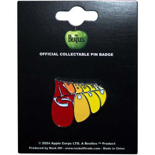 BEATLES RUBBER SOUL PIN BADGE/BEATLES/ビートルズ/ビートルズの