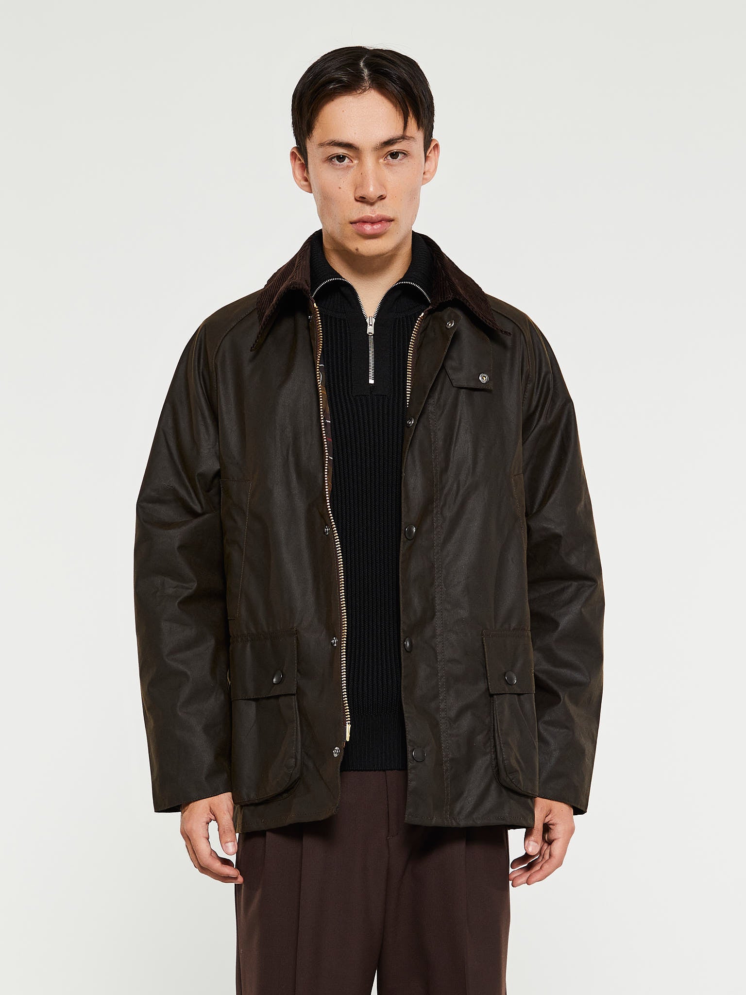 Barbour - Classic Bedale Wax Jacket in Olive – Stoy
