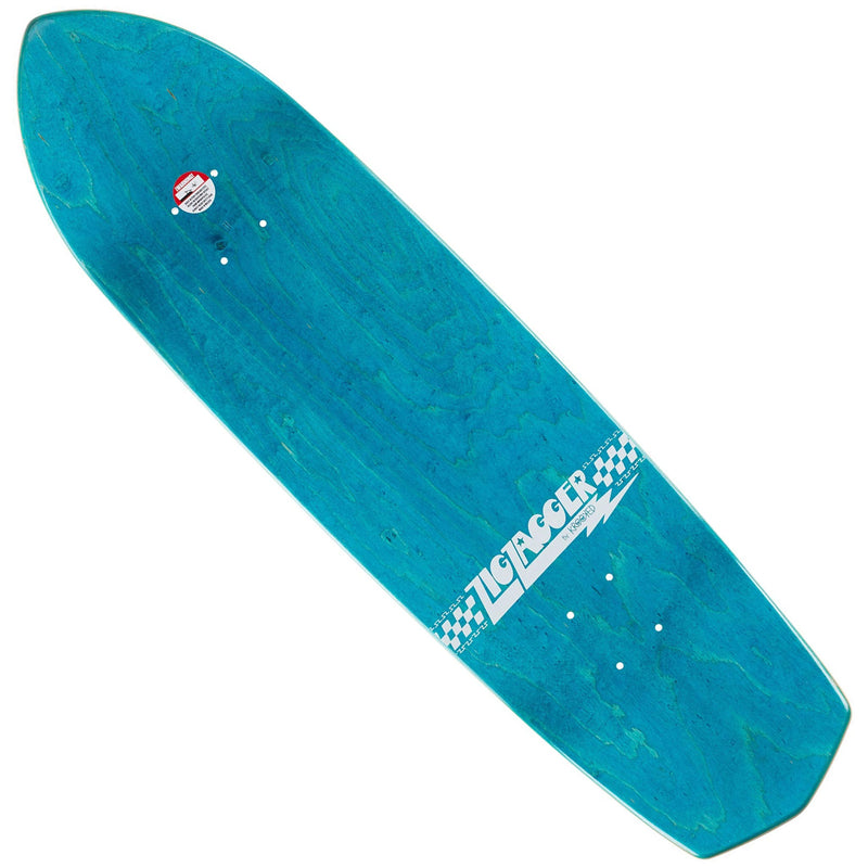 KROOKED ZIP ZAGGER OG GRAPHIC RECOLOR DECK 8.62 【 クルキッド