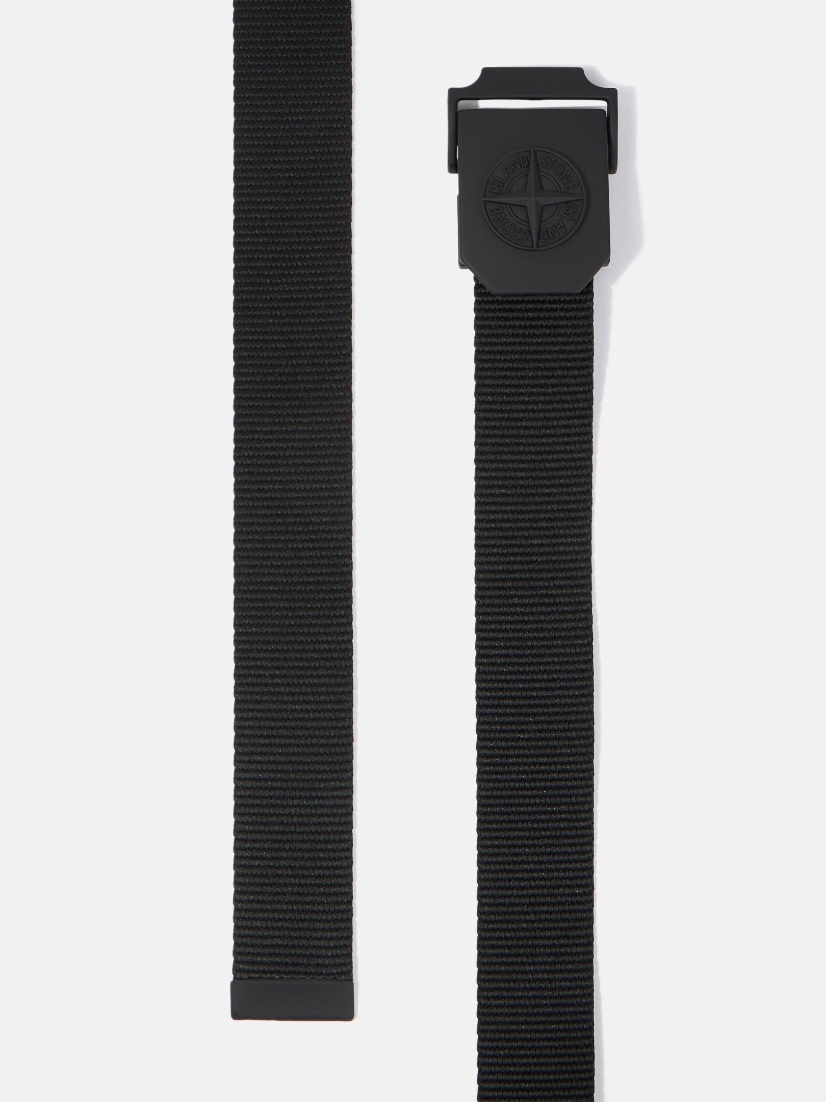 ブラック ベルト Compassロゴバックル 9300003 NYLON TAPE | Stone