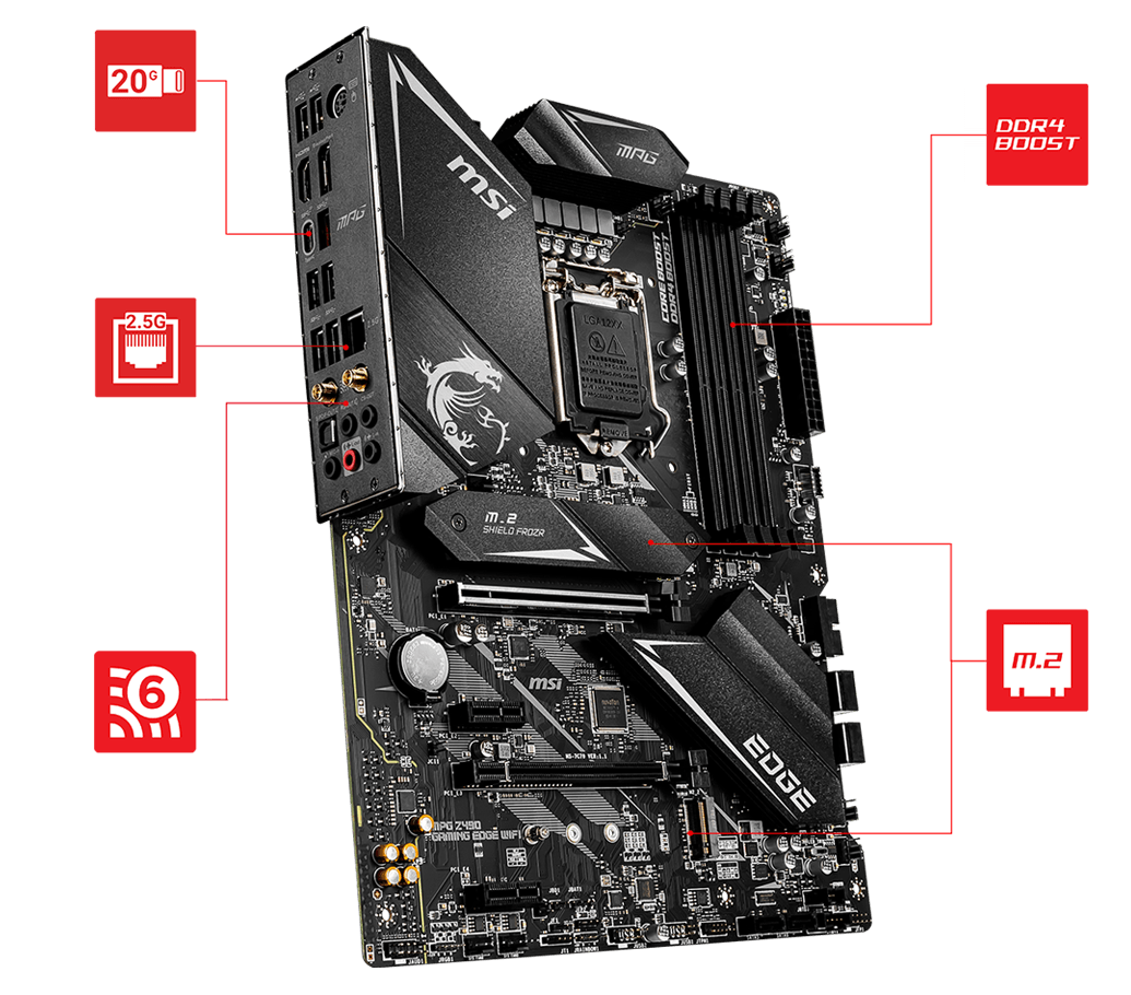 MPG Z490 GAMING EDGE WIFI