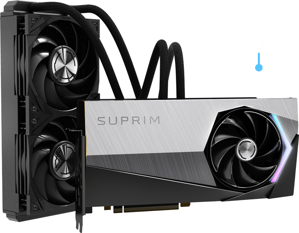 MSI GeForce RTX® 4090 SUPRIM LIQUID X 24G