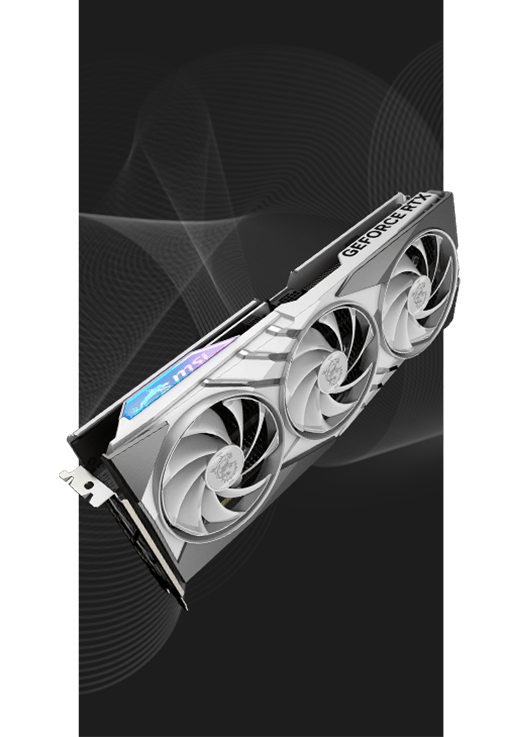 MSI GeForce RTX™ 4070 GAMING X SLIM WHITE 12G