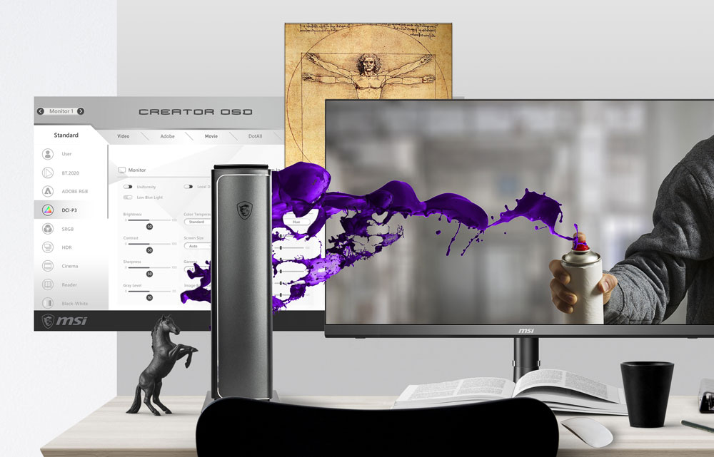 MSI クリエイター向けモニター Creator PS321QR