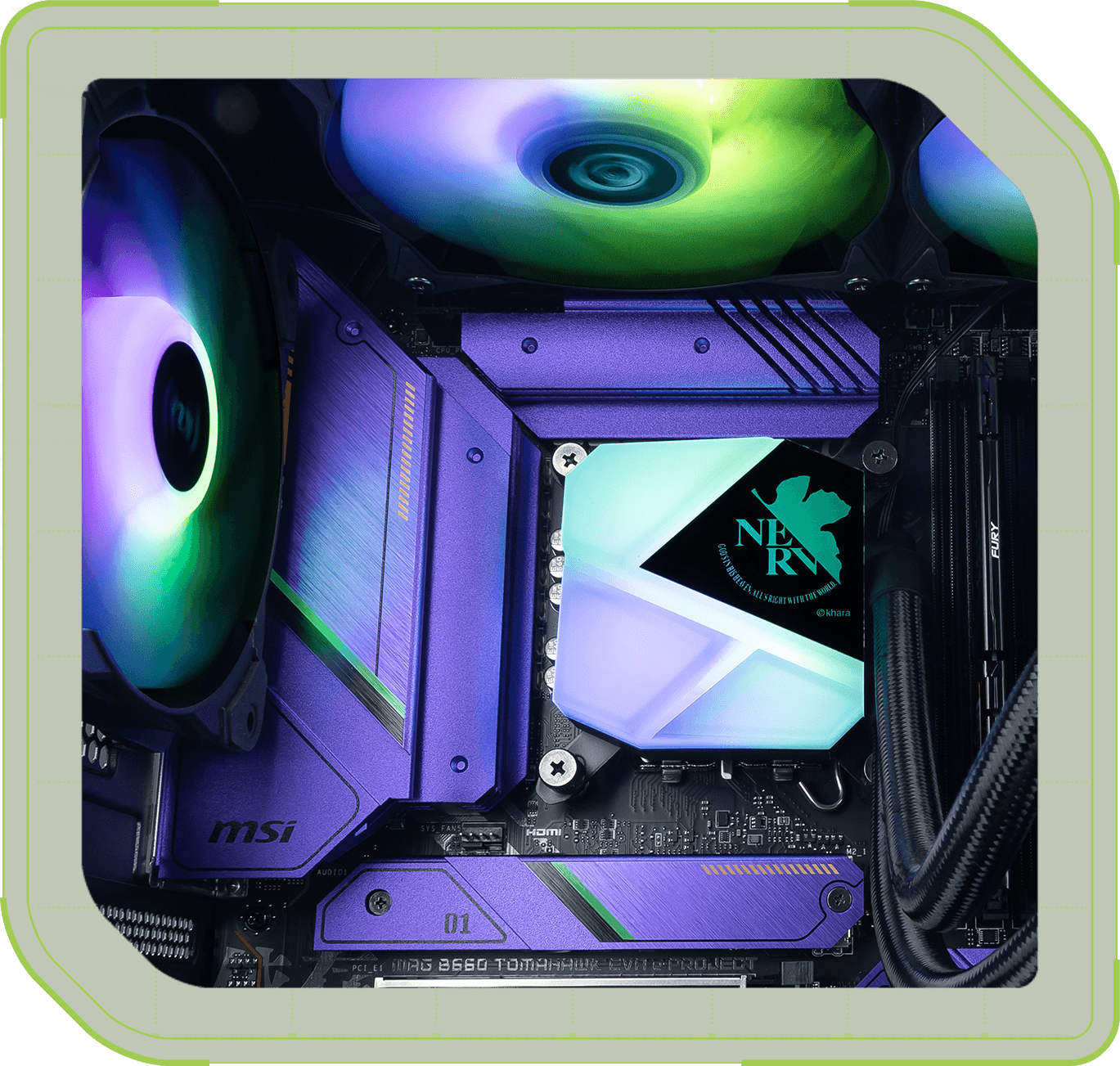 MAG CORELIQUID C240 EVA e-PROJECT | Liquid Cooler