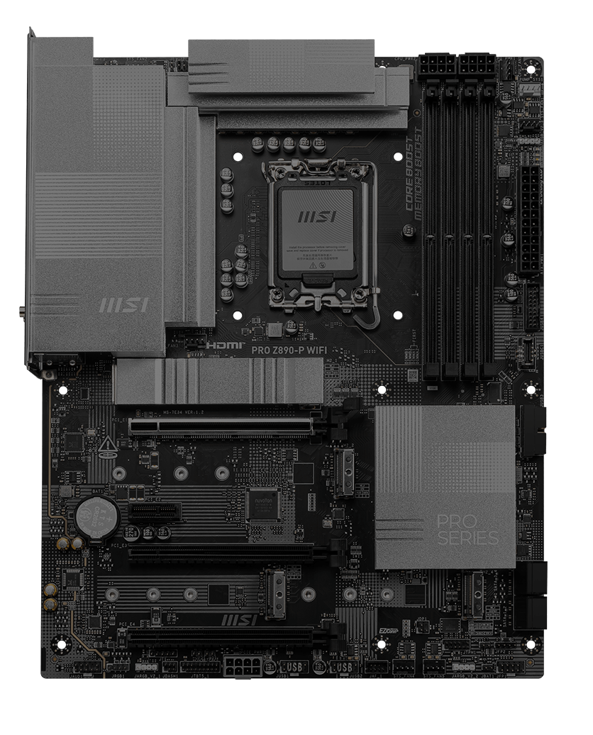PRO Z890-P WIFI | PRO Series Motherboards｜Best Motherboard for AI