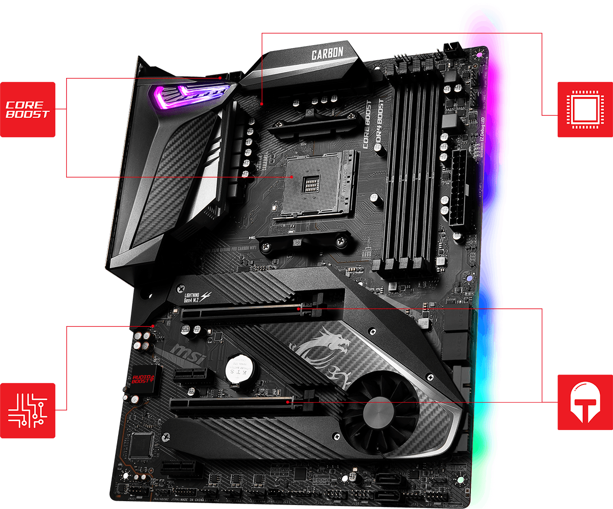 MPG X570 GAMING PRO CARBON WIFI