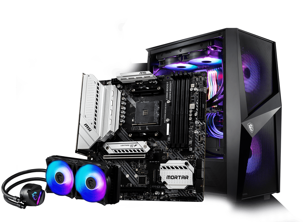 MSI MAG B550M MORTAR WIFI AMD AM4 DDR4 CF Lightning Gen 4 M.2 USB