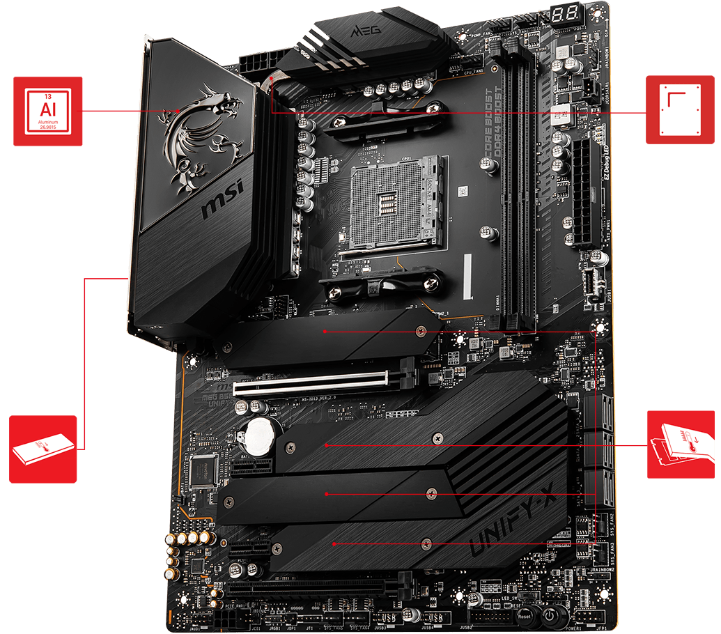 Overview MEG B550 UNIFY-X | エムエスアイコンピュータージャパン