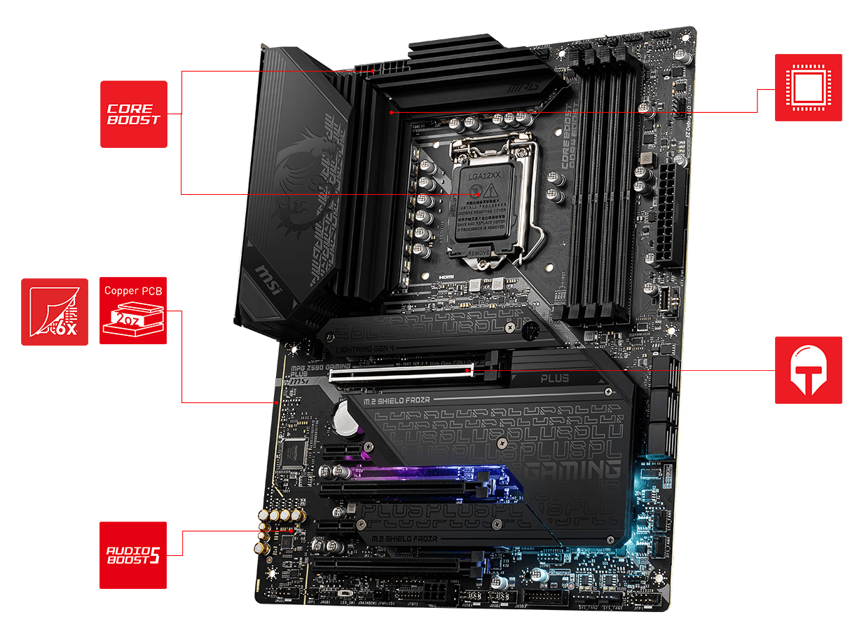 Overview MPG Z590 GAMING PLUS | エムエスアイコンピュータージャパン