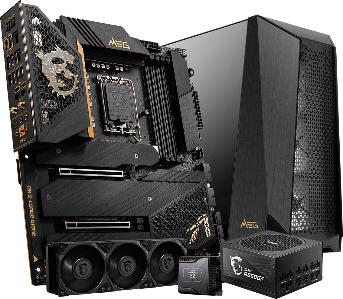 MSI MEG Z690 ACE Gaming Motherboard ATX - Intel 12th Gen