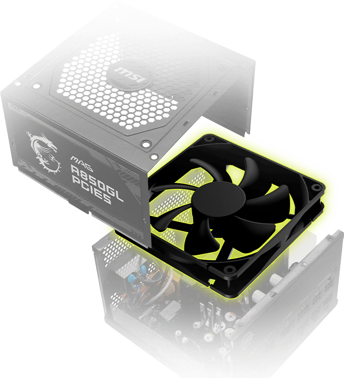 MAG A850GL PCIE5 | Power Supply | Overflow With Power