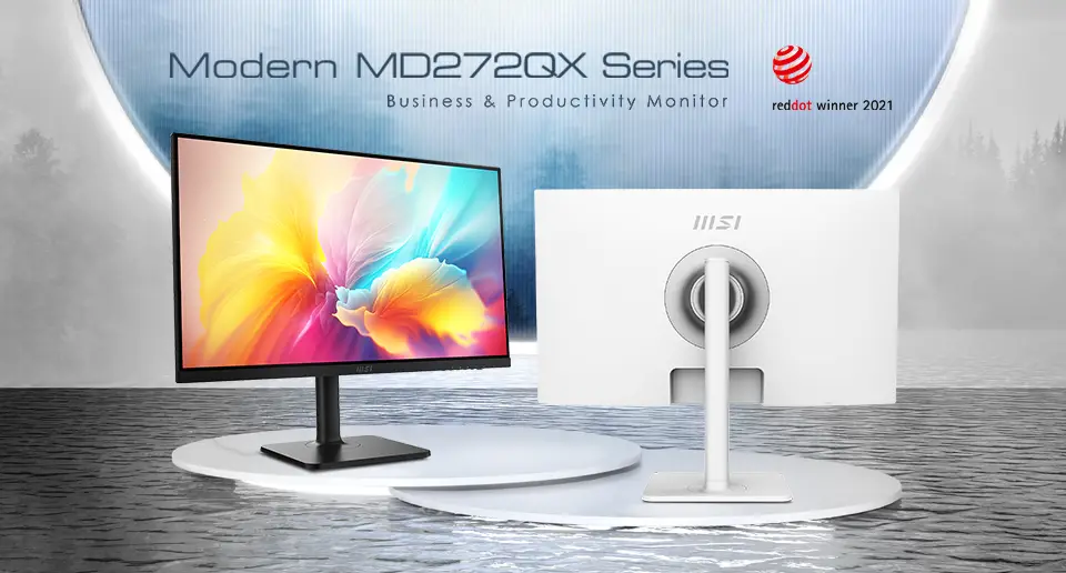 MSI Modern MD272QX Series – Where Style Meets Functionality and