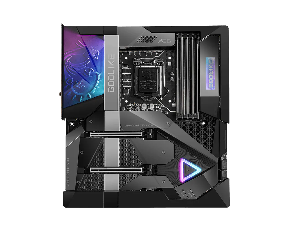 MSI MEG Z590 GODLIKE Gaming Motherboard E-ATX - Supports 11th Gen