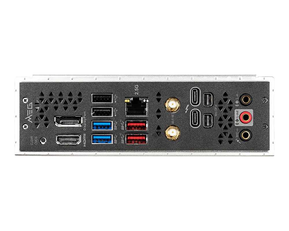 MSI MEG Z590I UNIFY Gaming Motherboard Mini-ITX - Supports 11th