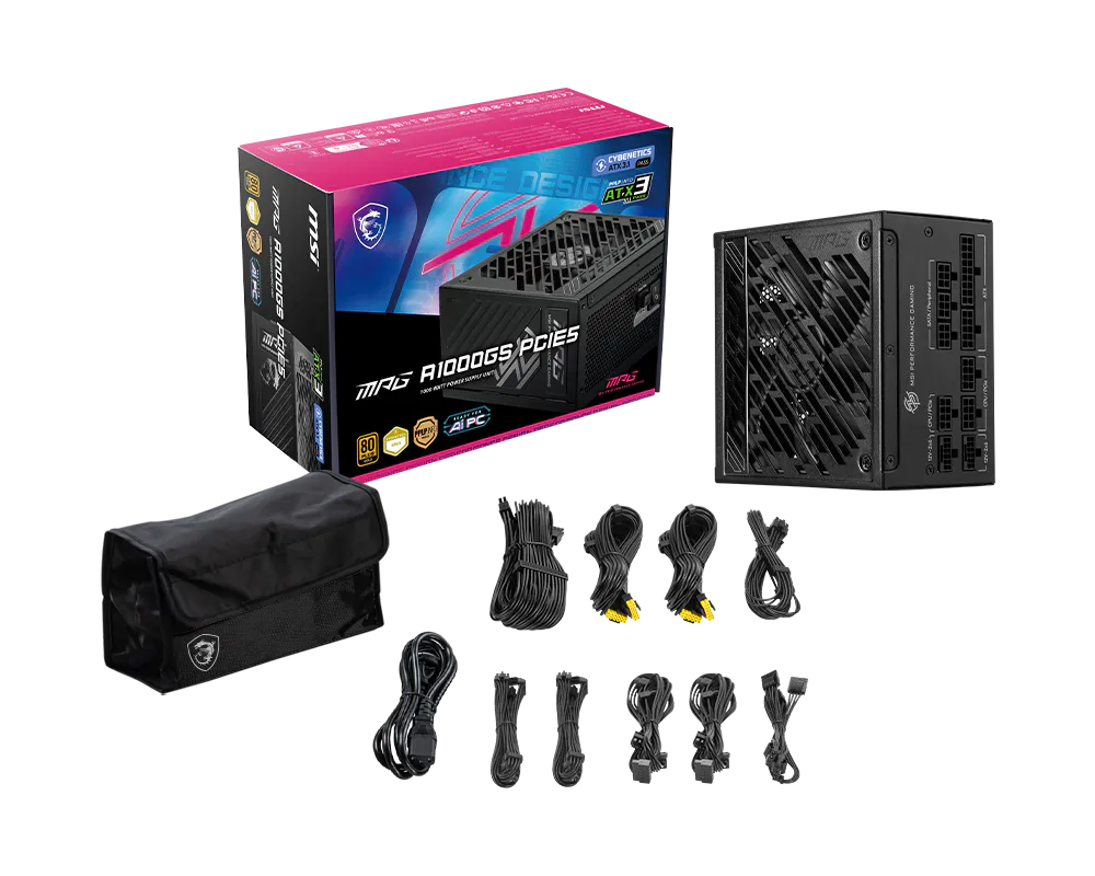 MPG A1000GS PCIE5 | Power Supply｜MSI