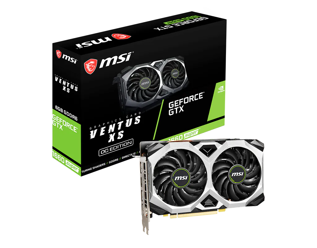 GeForce GTX 1660 SUPER™ VENTUS XS