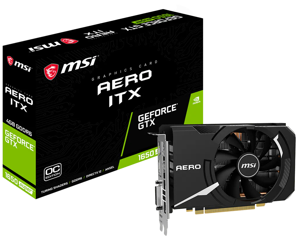 GeForce GTX 1650 SUPER AERO ITX OC