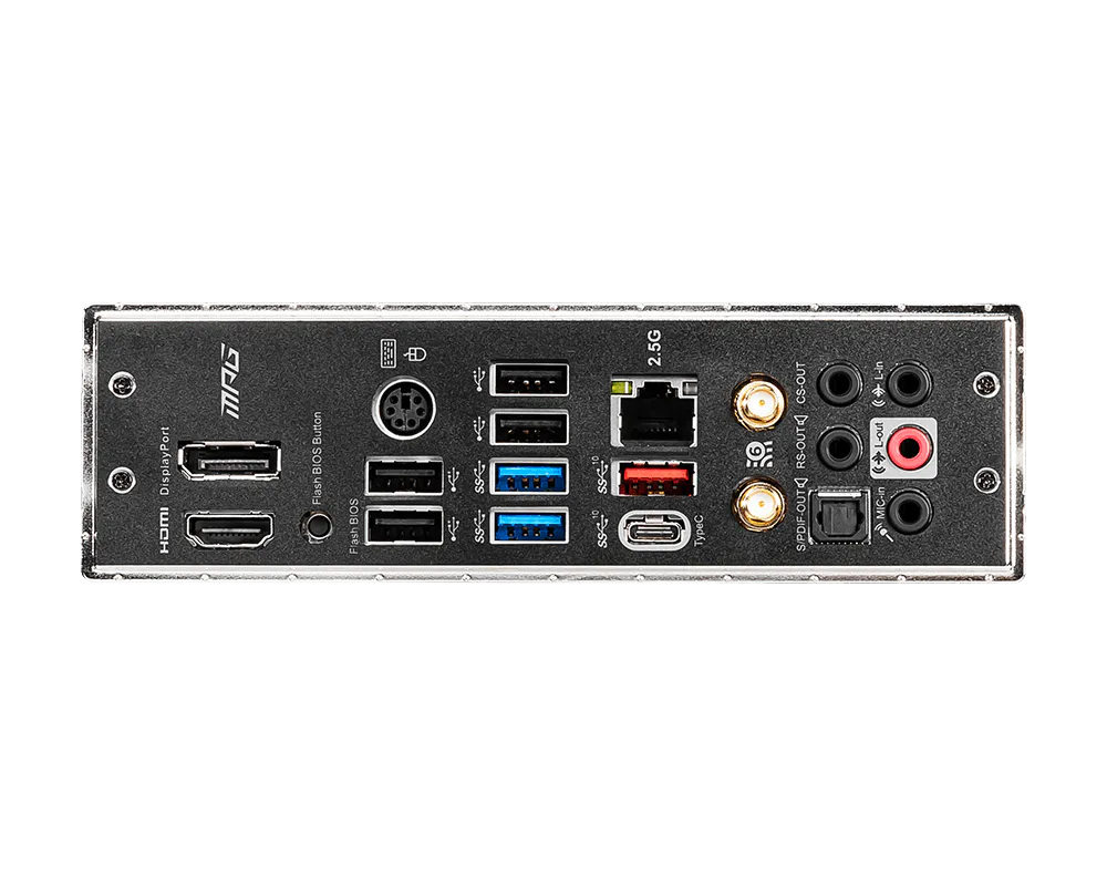 MSI MPG B550 GAMING CARBON WIFI AMD AM4 DDR4 CF M.2 USB 3.2 Gen 2