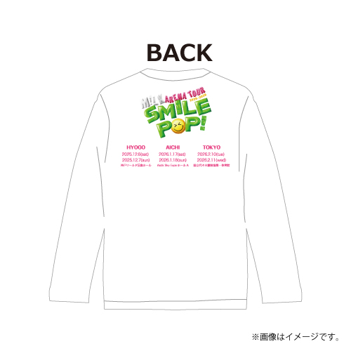 商品詳細ページ | ONLINE SHOP スタダ便 | [M!LK]SMILE POP!なツアーロンT