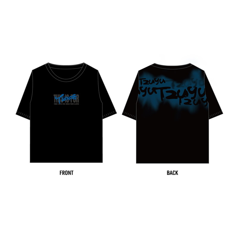 商品詳細ページ | ONCE JAPAN OFFICIAL SHOP | Tシャツ〈BLACK〉/ TZUYU