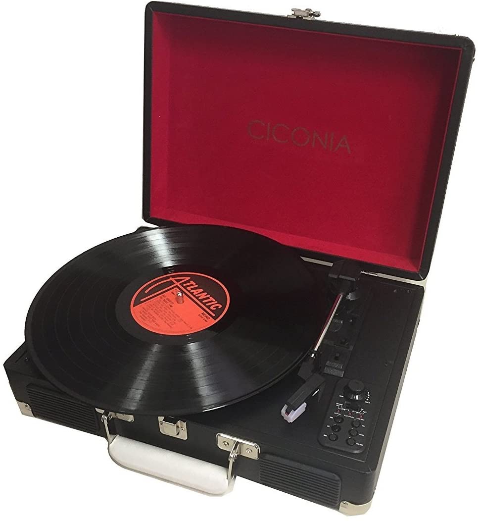 CICONIA レトロ・クラシカルレコードプレーヤーTY-1706BK ds-2033572の