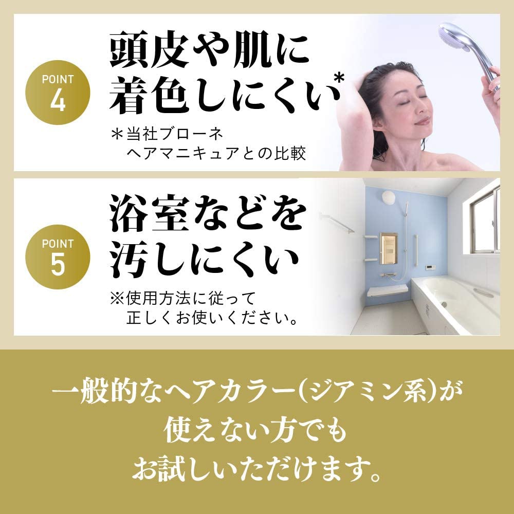 Rerise(リライズ) 白髪用髪色サーバー リ・ブラック まとまり仕上げの