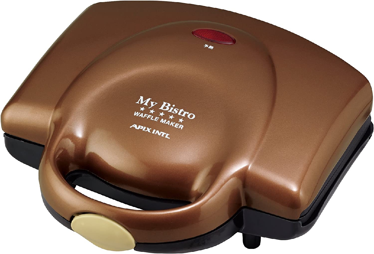 My Bistro(マイビストロ) ワッフルメーカー ブラウン ASW-284-BRの悪い