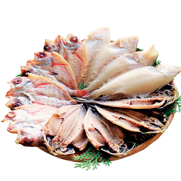 島根県 魚勝商店 山陰の干物三魚詰合せ のどくろ4尾(1尾70〜100g)、水