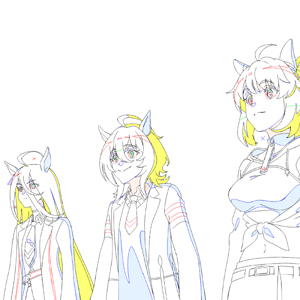 劇場版『ウマ娘 プリティーダービー 新時代の扉』原画シリーズ