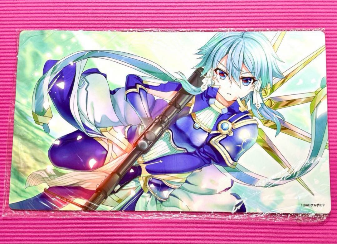 ソードアートオンライン SAO シノン フロンティアゲーム プレイマット