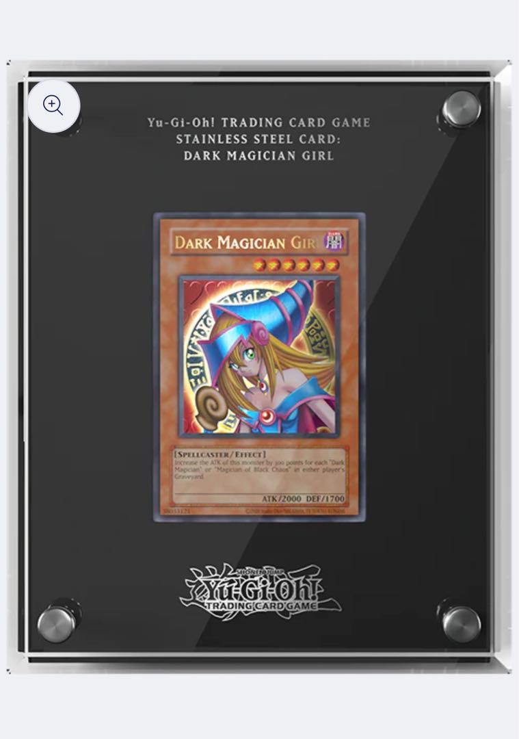 英語版 ステンレス製『ブラックマジシャンガール』 プロモ 1枚の通販