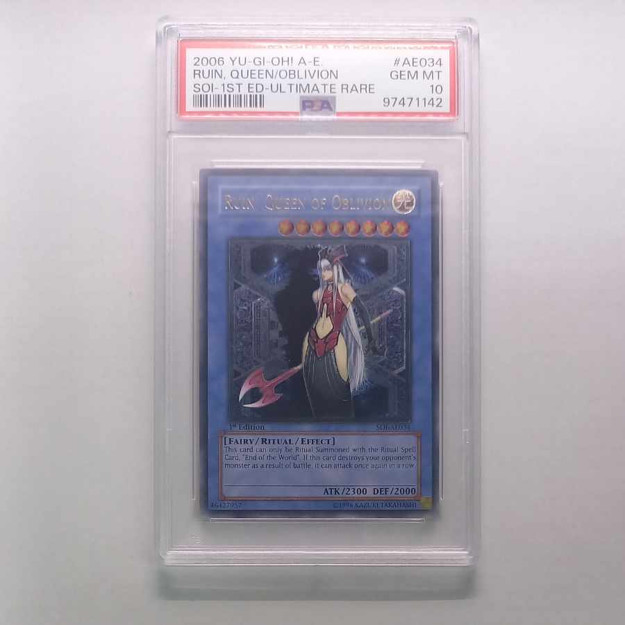 PSA10】破滅の女神ルイン レリーフ 旧アジア版 アルティメットレア SOI