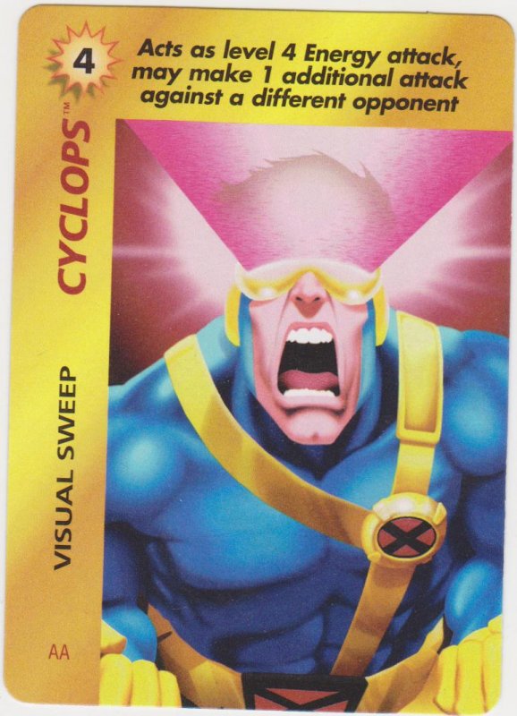 1995 Marvel Overpower Card Game Visual Sweeps | Comic Collectibles