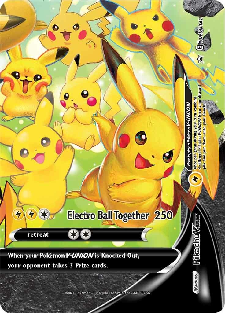 Pikachu V Union #SWSH142 Prices | Pokemon Celebrations | Pokemon Cards