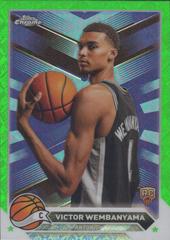 Victor Wembanyama [Green Refractor] #1 Prices | 2023 Topps Chrome